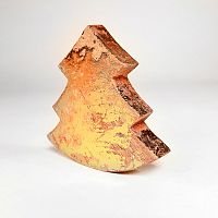 украшение новогоднее ель золотая golden tree, 15х14х2,5 см в Магнитогорске