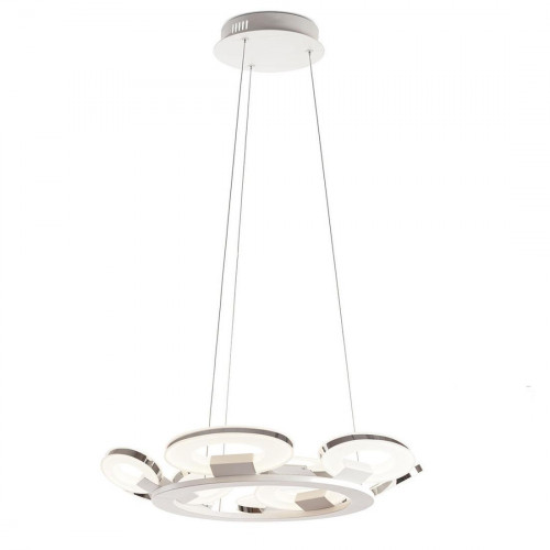 подвесная люстра idlamp celia 399/9-ledwhitechrome в Магнитогорске