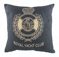 подушка с гербом королевского royal yacht club denim в Магнитогорске