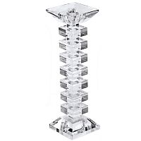 подсвечник хрустальный квадратный вавилон vavilon, 32 см в Магнитогорске