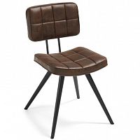 стул lola seat pu brown ноги эпоксидный черный c592u09 от la forma (ex julia grup) в Магнитогорске