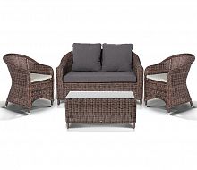 лаунж зона кон панна на 4 персоны бежевая в Магнитогорске