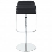 барный стул lem style piston stool черная кожа в Магнитогорске