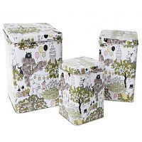 набор банок муми-тролль в саду 3шт, martinex в Магнитогорске