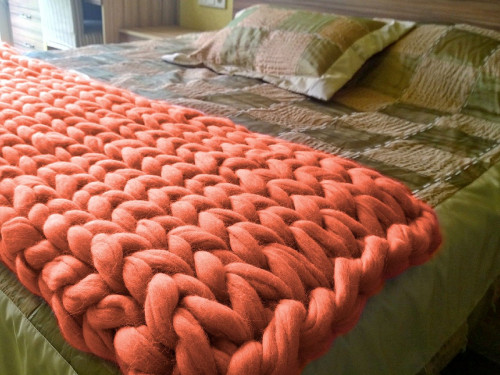 плед нежность коралловый малый в Магнитогорске