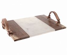поднос-разделочная доска коричневого цвета в Магнитогорске