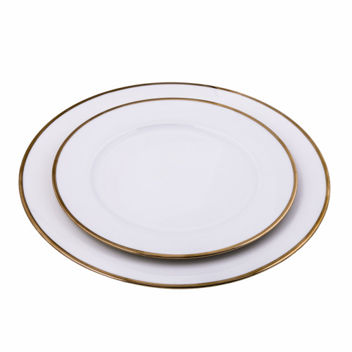 комплект тарелок gera золото в Магнитогорске