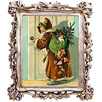 картина «с новым годом!» в раме «амели силвер», версия 2 в Магнитогорске