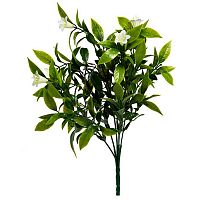 декоративное растение с белыми колокольчиками 34 см в Магнитогорске