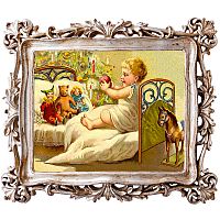 картина «с новым годом!» в раме «амели силвер», версия 10 в Магнитогорске