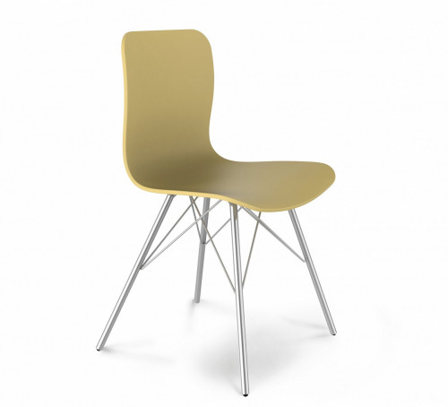 стул dsr бежевый s40 (eames style) в Магнитогорске