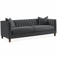 диван penelope sofa прямой серый в Магнитогорске