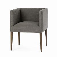 кресло penelope dining chair серое в Магнитогорске