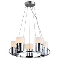 подвесная люстра arte lamp brooklyn a9484sp-5cc хром в Магнитогорске