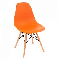 стул деревянный eames pc-015 оранжевый в Магнитогорске