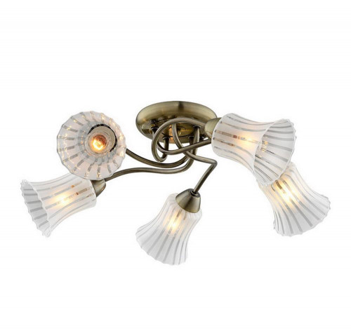 потолочная люстра idlamp nanzen 245/5pf-oldbronze в Магнитогорске