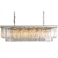 люстра odeon l80 silver&glass серая, прозрачная в Магнитогорске