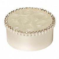 шкатулка белая 8,7х8,7х4,2 см в Магнитогорске