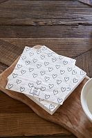 бумажные салфетки счастливые сердца riviera maison r в Магнитогорске