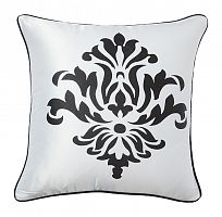 подушка с геральдическими лилиями fleur de lys ii white в Магнитогорске