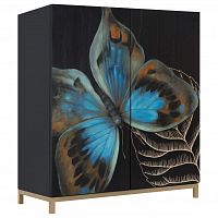 комод butterfly черный в Магнитогорске