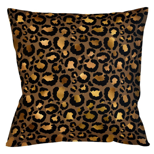 интерьерная подушка «леопард» (шоколад) в Магнитогорске
