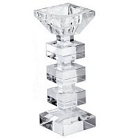 подсвечник хрустальный квадратный вавилон vavilon, 17 см в Магнитогорске