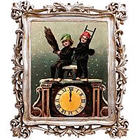 картина «с новым годом!» в раме «амели силвер», версия 24 в Магнитогорске