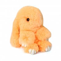 меховой зайка брелок персиковый в Магнитогорске