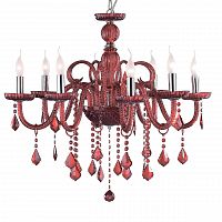 подвесная люстра ideal lux giudecca sp8 rosso в Магнитогорске