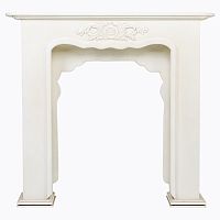 каминный портал «вандом» белый в Магнитогорске