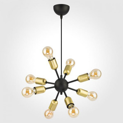 подвесная люстра tk lighting 1468 estrella black в Магнитогорске