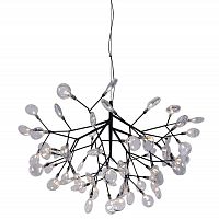 подвесная люстра crystal lux evita sp63 black/transparent в Магнитогорске