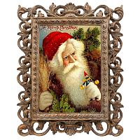 репродукция старинной рождественской гравюры дед в Магнитогорске