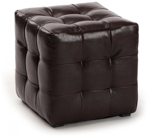 пуф шарм-дизайн люкс коричневый в Магнитогорске