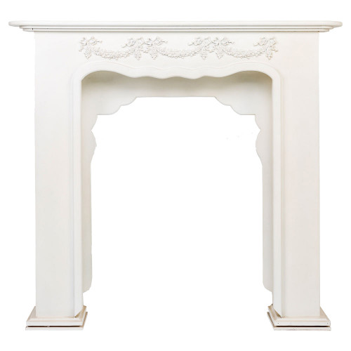 каминный портал жарден белый в Магнитогорске