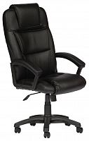компьютерное кресло tetchair бергамо (крестовина пластик, обивка кож/зам) для руководителя в Магнитогорске