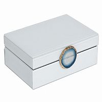 шкатулка для украшений белая 20x7,5x14 см в Магнитогорске