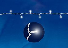 светодиодная гирлянда уличная 1000см белая (07925) uniel uld-s1000-120/dwa white ip67 в Магнитогорске