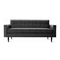 диван bantam sofa большой прямой темно-серый в Магнитогорске