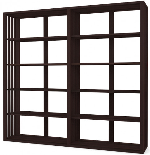 стеллаж dilan black (230*44*212) в Магнитогорске