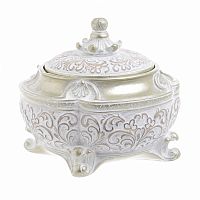 ваза ada с крышкой белого цвета в Магнитогорске