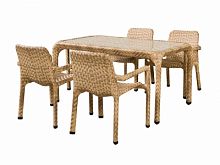 обеденная группа турин на 4 персоны ,жёлтый в Магнитогорске