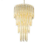 люстра gigi 13 gold от delight collection прозрачная/золото в Магнитогорске