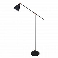 торшер arte lamp braccio a2054pn-1bk в Магнитогорске