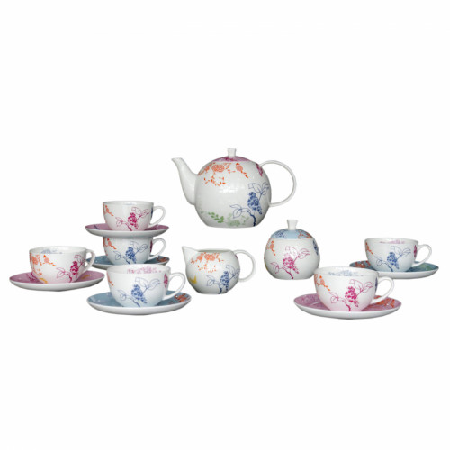 чайный сервиз sienna 17 pcs tea set в Магнитогорске