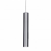 подвесной светодиодный светильник ideal lux ultrathin sp1 small round cromo в Магнитогорске