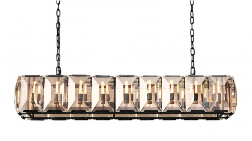 люстра harlow l130 черное основание, прозрачное стекло в Магнитогорске