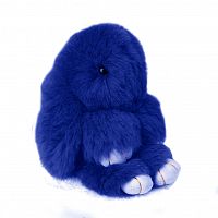 меховой зайка брелок синий в Магнитогорске