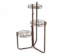 подставка для цветов kaskad 2 медь коричневая в Магнитогорске